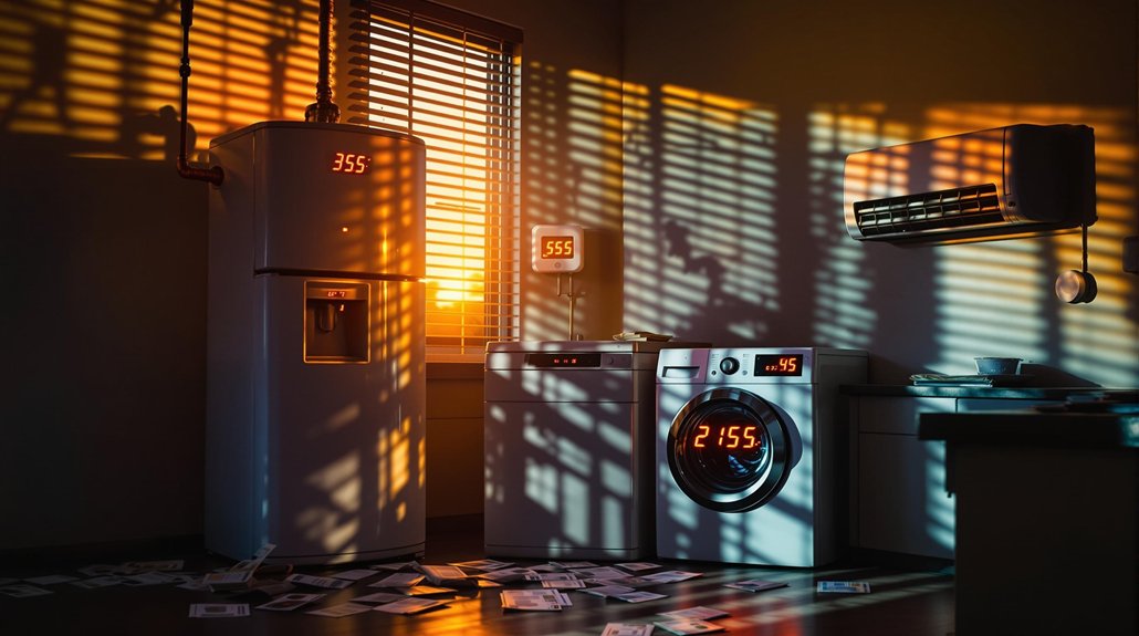 appliance efficiency standards suspended