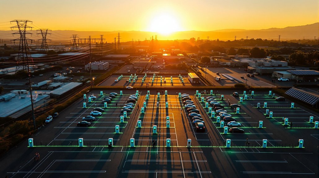 california ev chargers surge