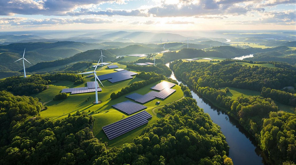 counties commit to renewable energy