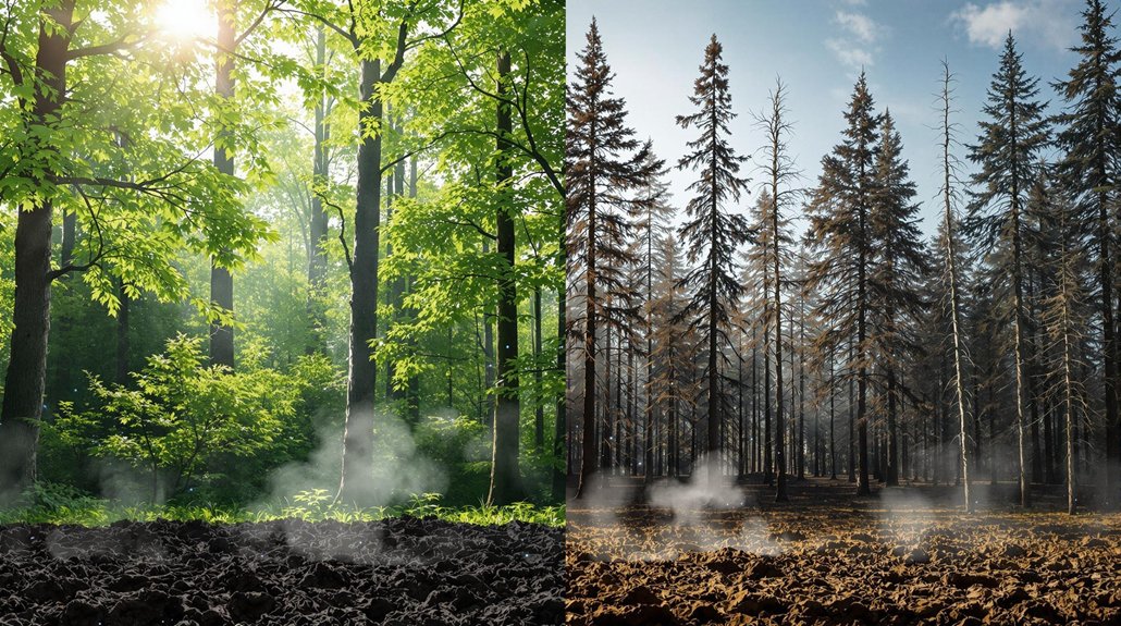 forests losing carbon absorption