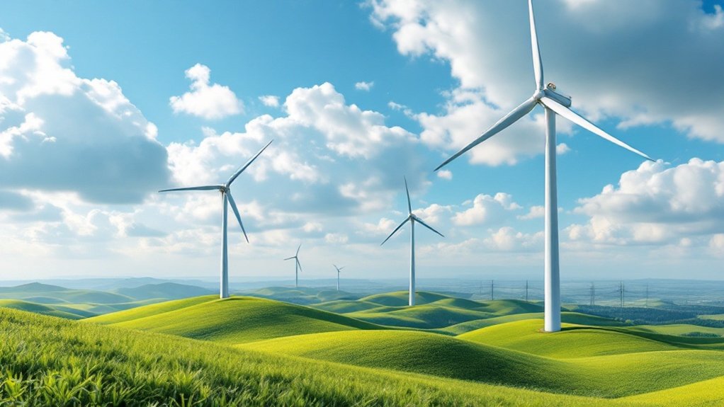 harnessing clean wind energy