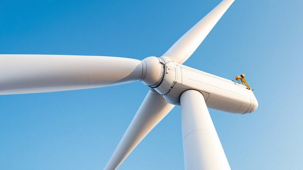 modern wind turbine features