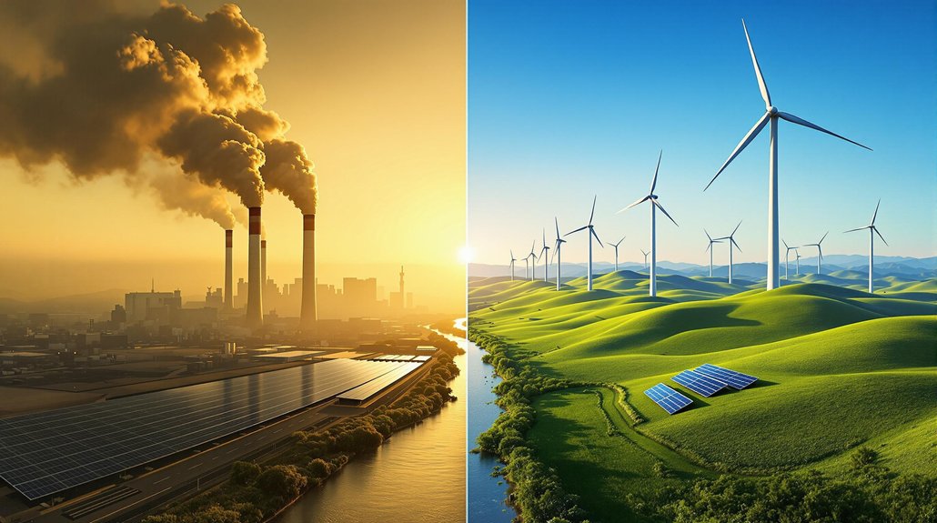 renewable energy combating pollution