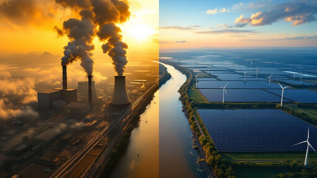 renewable energy reducing pollution
