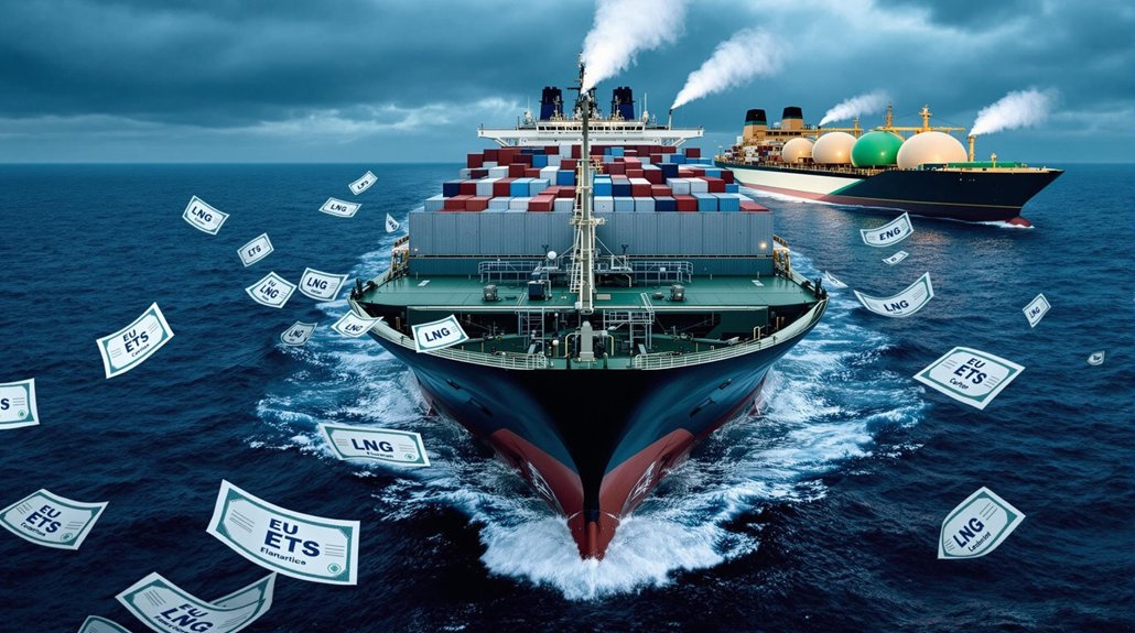 shipping giants consider lng