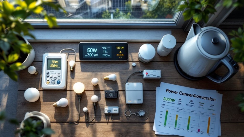 watts measure energy consumption
