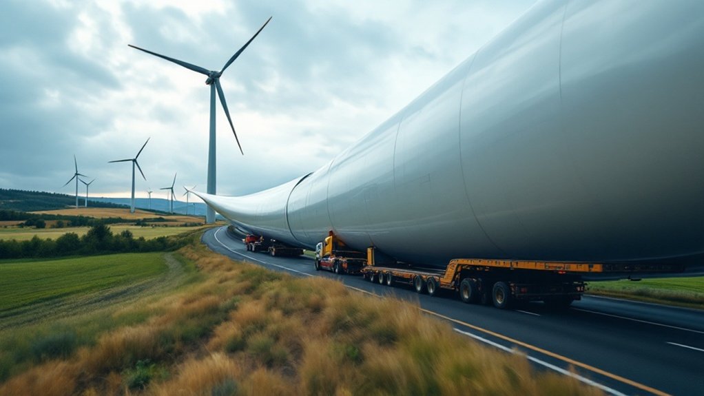 wind turbine blade expenses