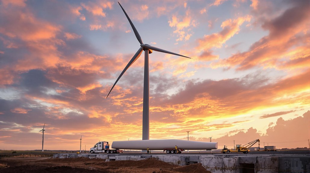 wind turbine weight details