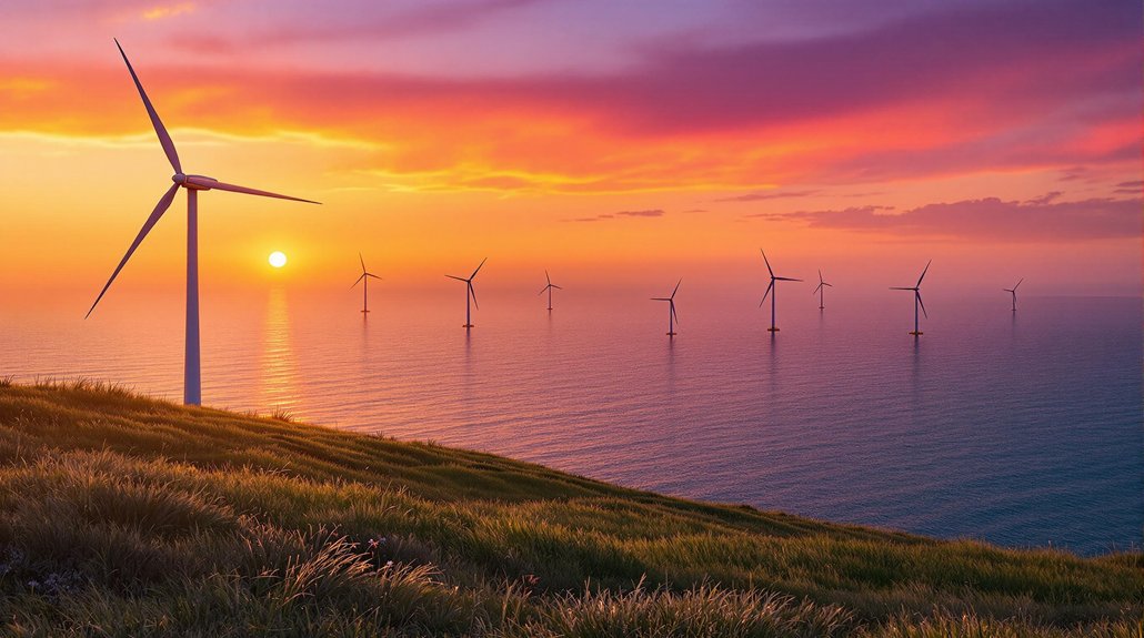 wind turbines for clean energy