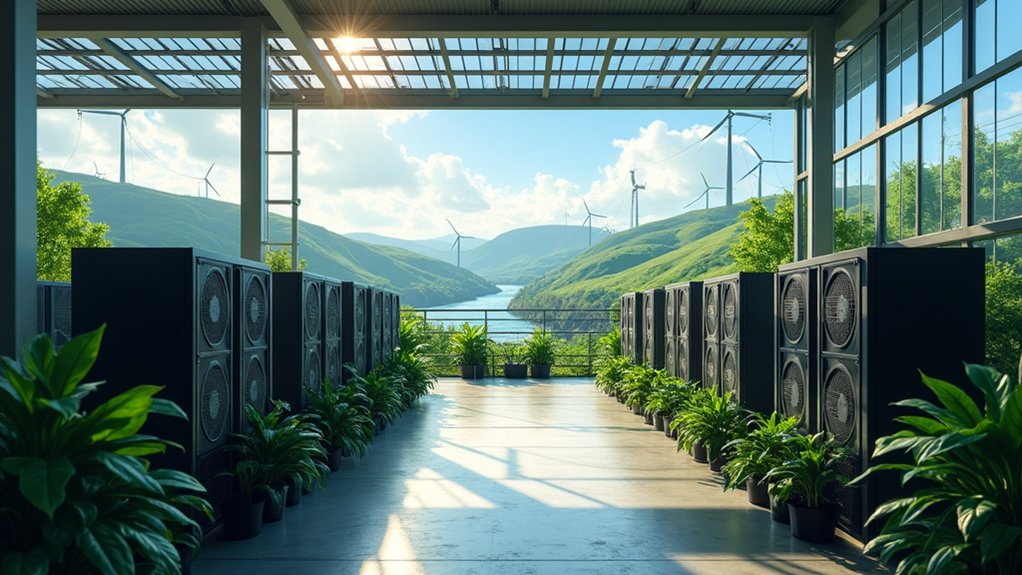 bitcoin mining reduces emissions