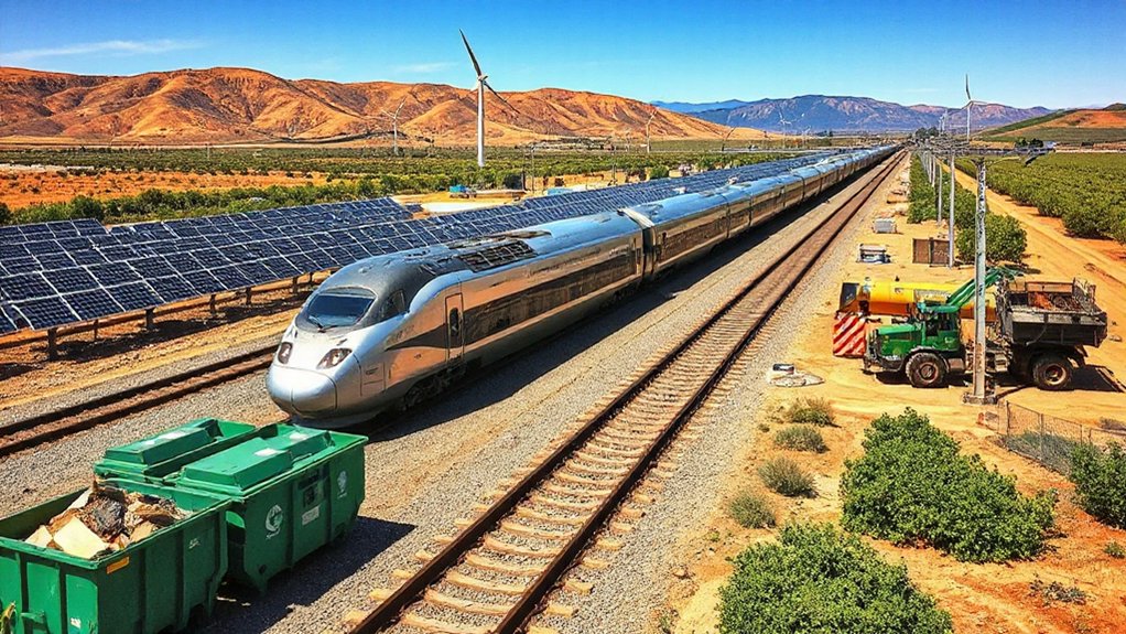 california s green bullet train