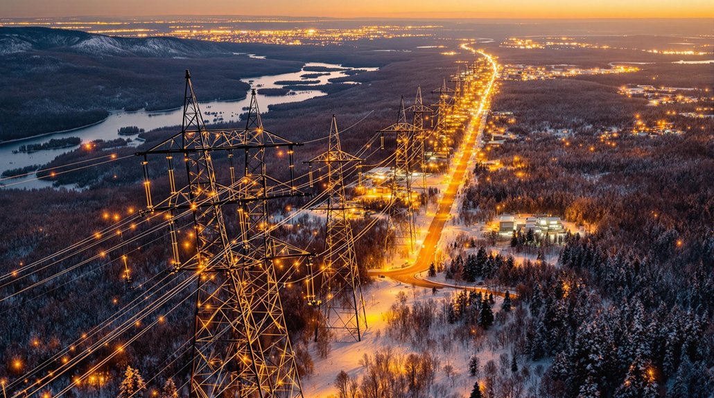 canadian electricity powers states