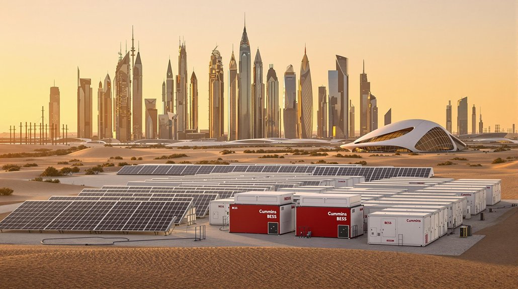 cummins energy storage launches dubai