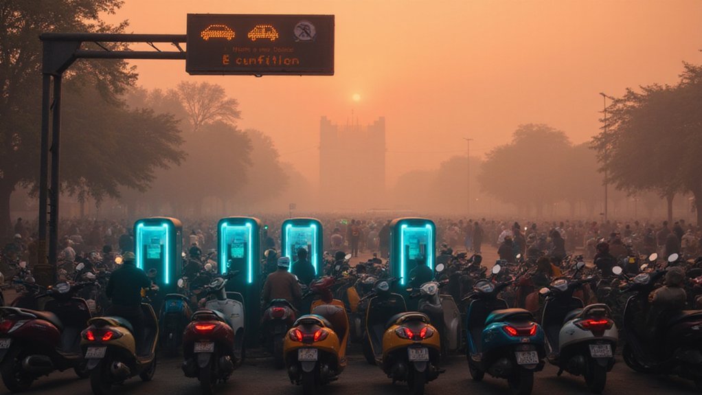delhi bans gas two wheelers