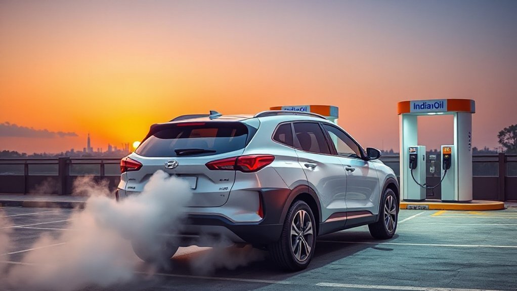 hydrogen suv trial partnership