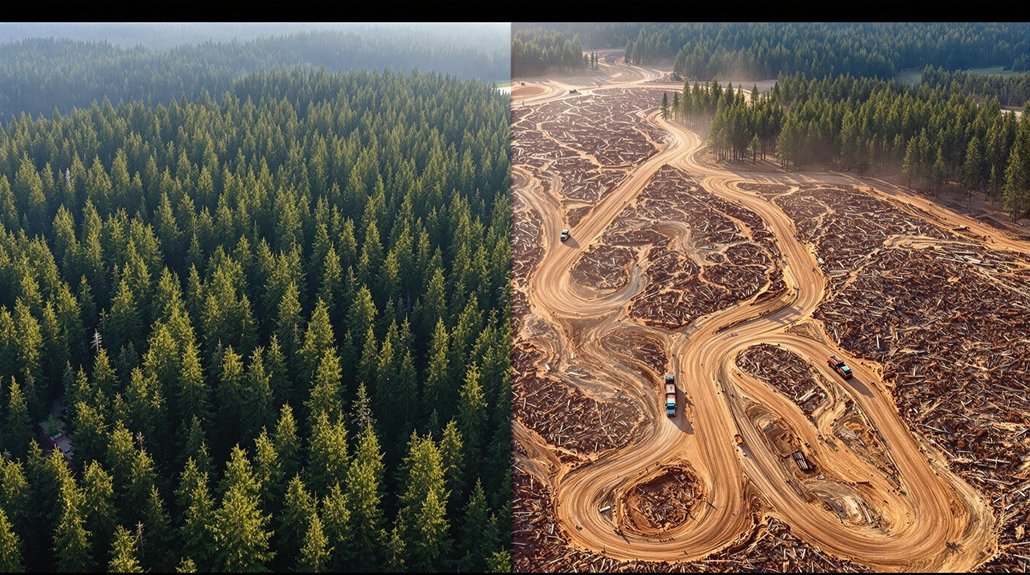 logging industry land grab