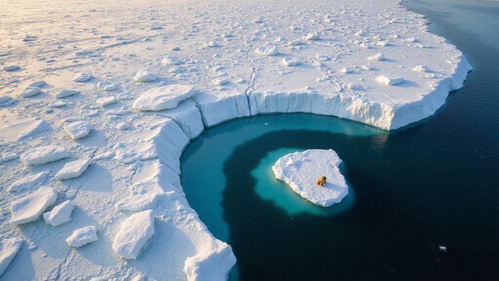 melting ice rising threats