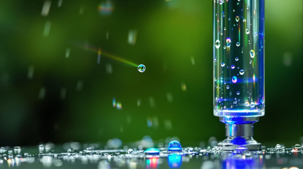 water droplets drive energy
