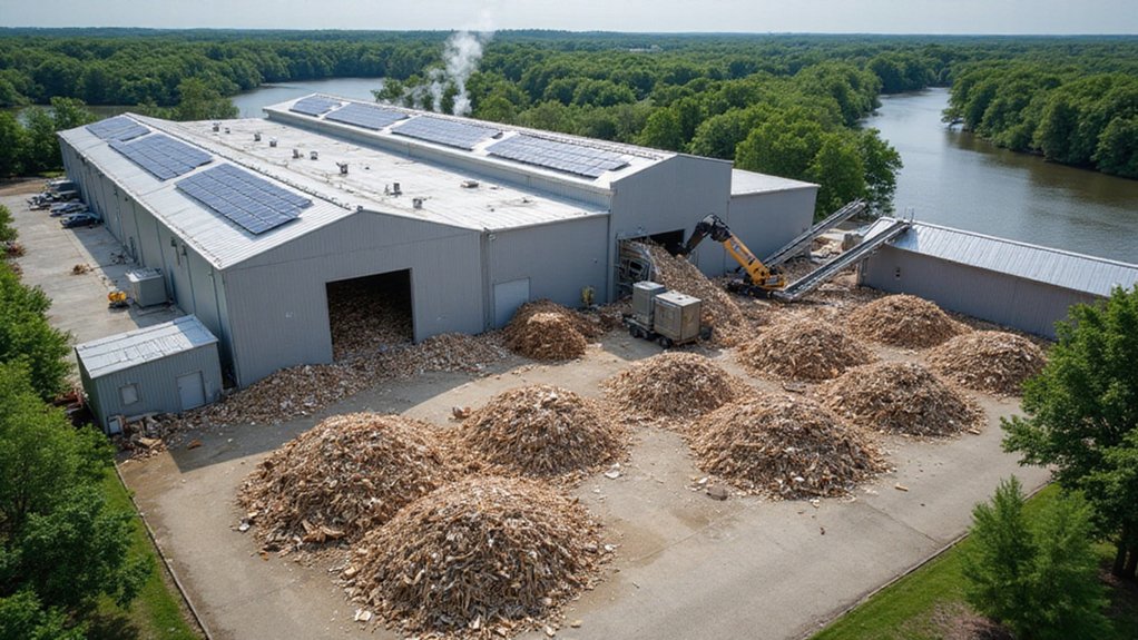 ai facility converts wood waste