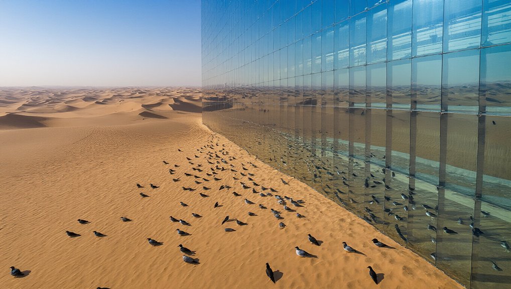birds endangered by construction