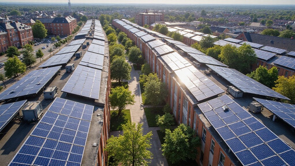 energy positive housing district