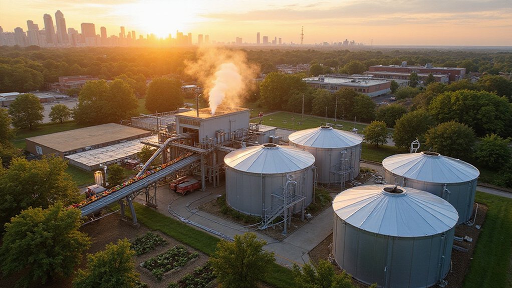 food waste powered energy