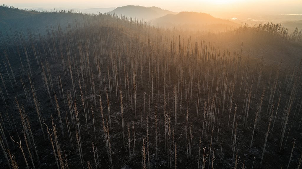 post fire forest recovery delays