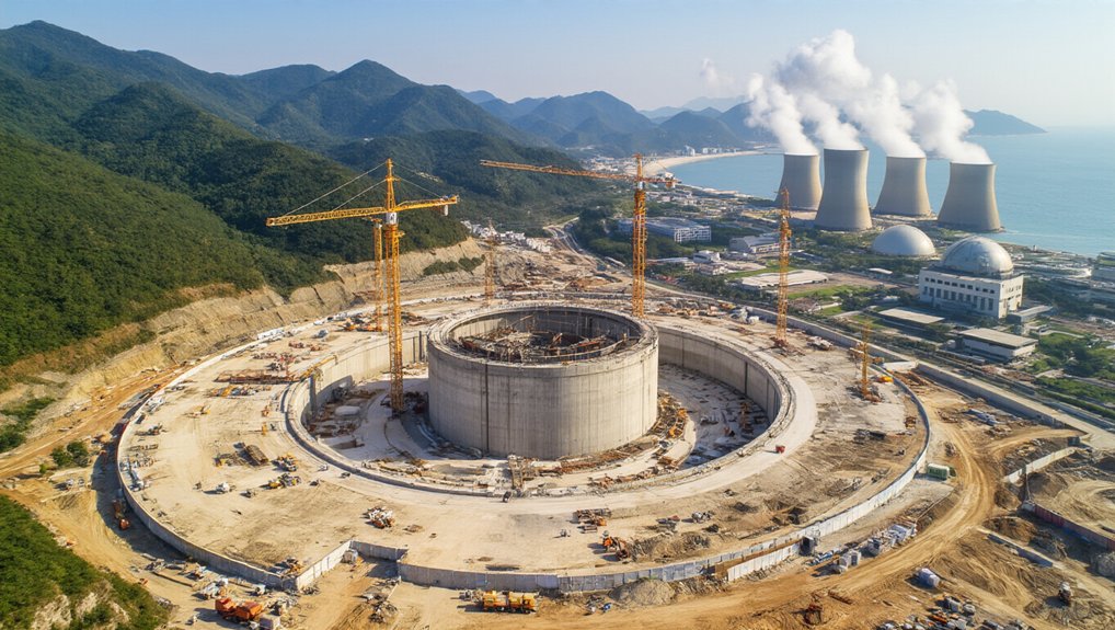 south korea nuclear reactor construction