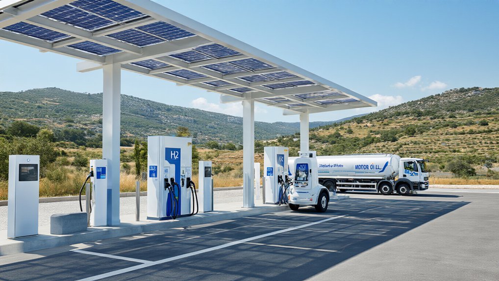 greece s first hydrogen station