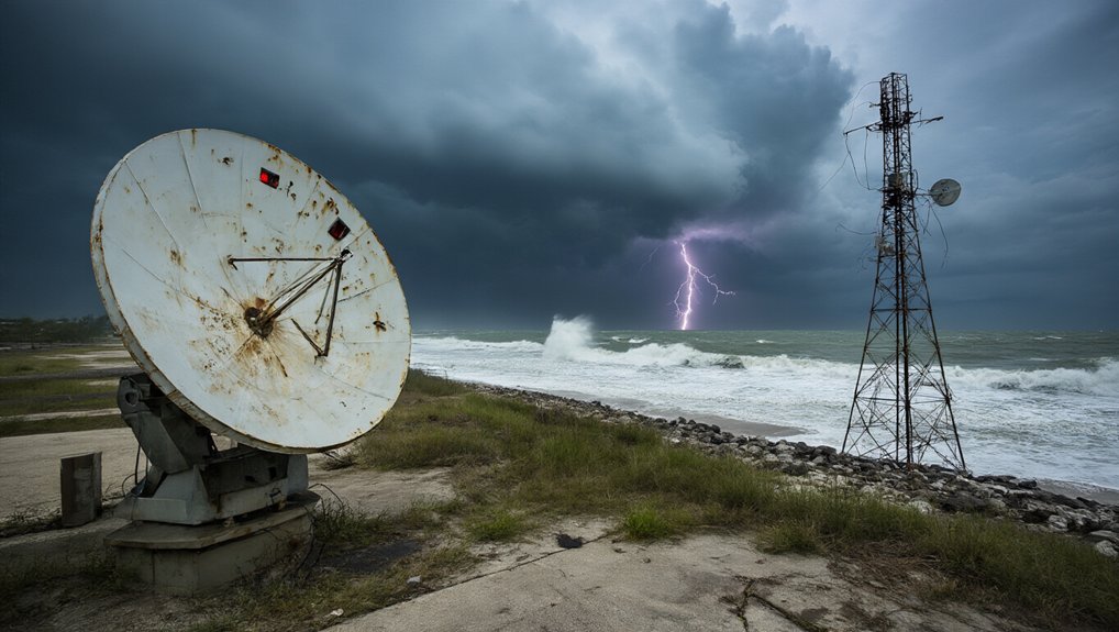 hurricane warning system shutdown