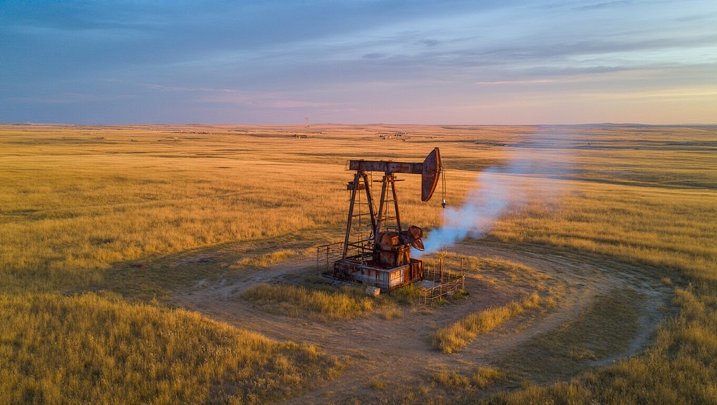 leaking dormant oil wells