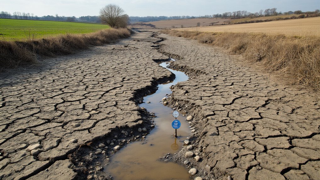 rivers dry water crisis