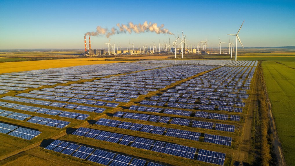 solar and wind dominance