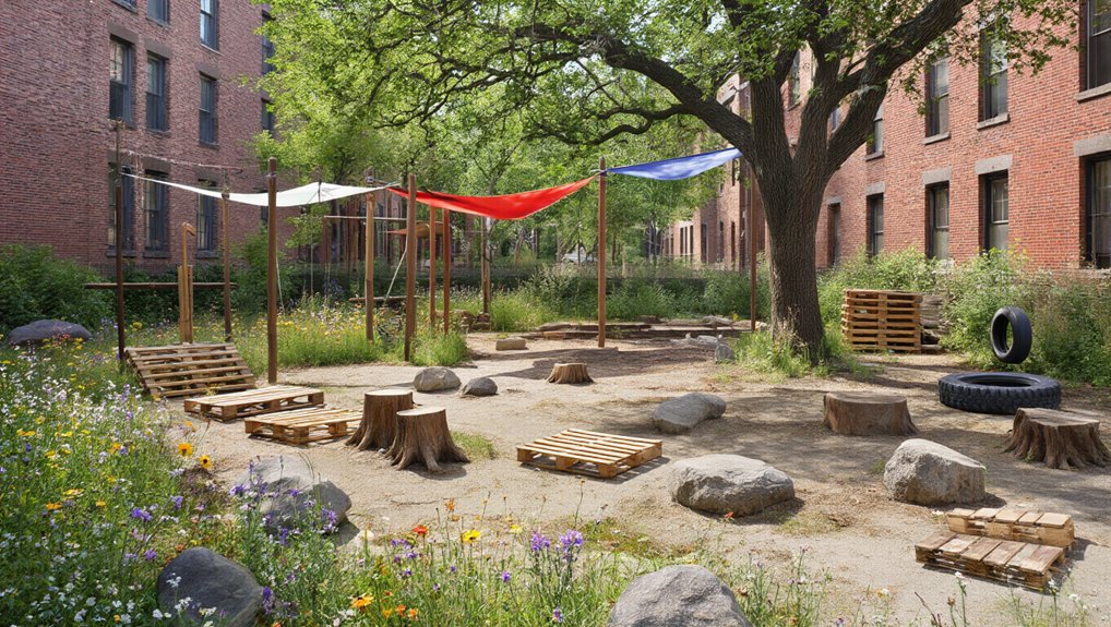 urban creativity over playgrounds