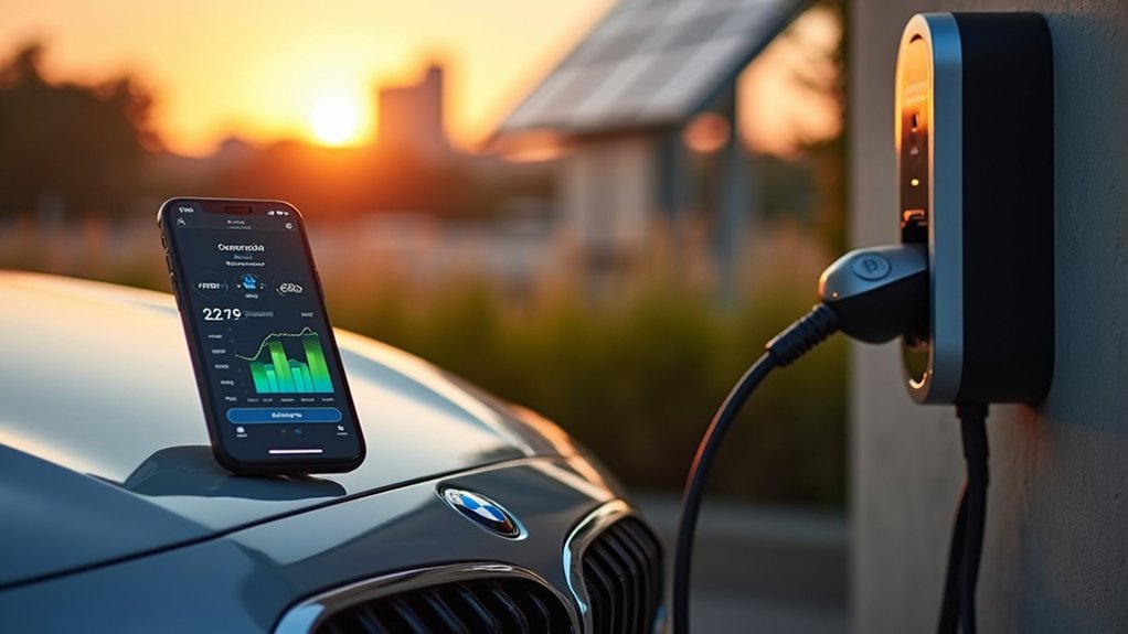 bmw app tracks carbon