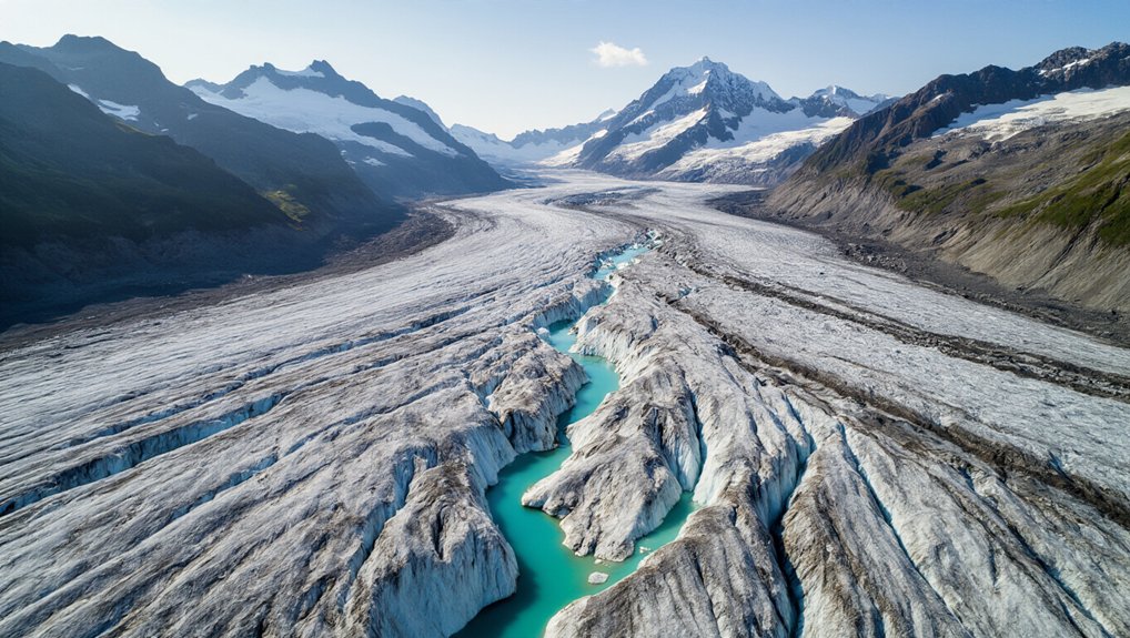 early glacier melt crisis