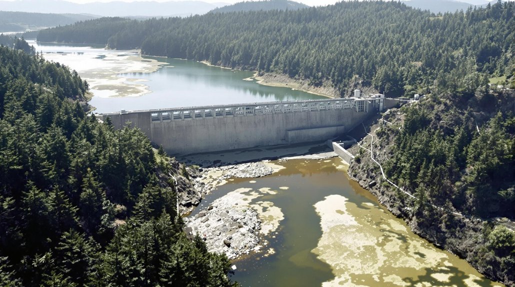 eel river dam demolition