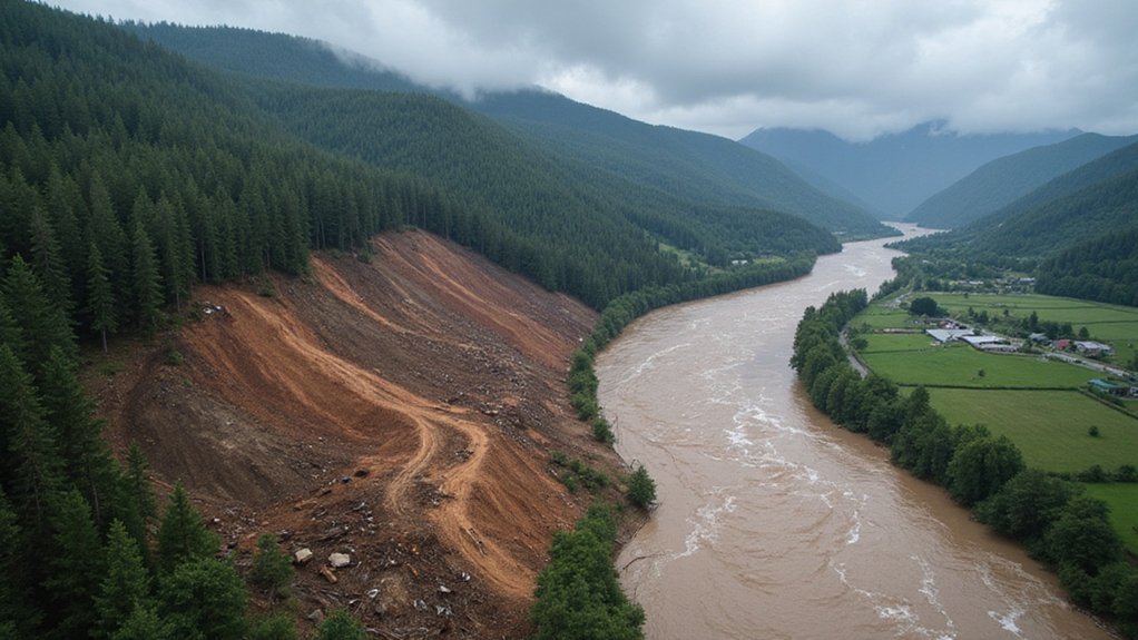 floods surge from deforestation