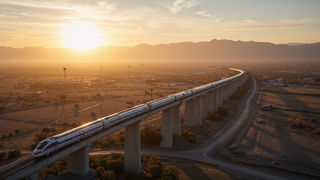 high speed rail support increases