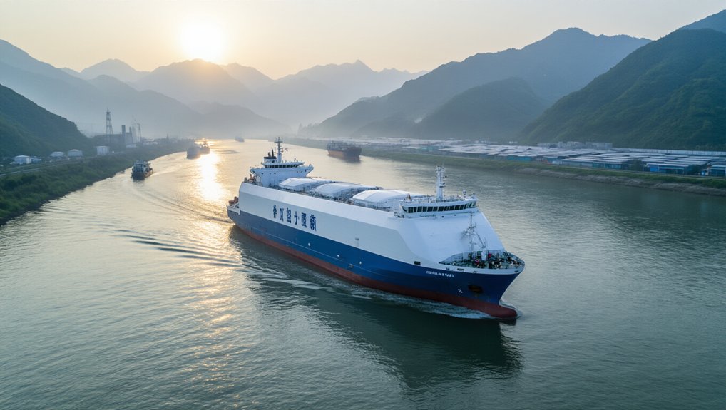 hydrogen powered emission free vessels