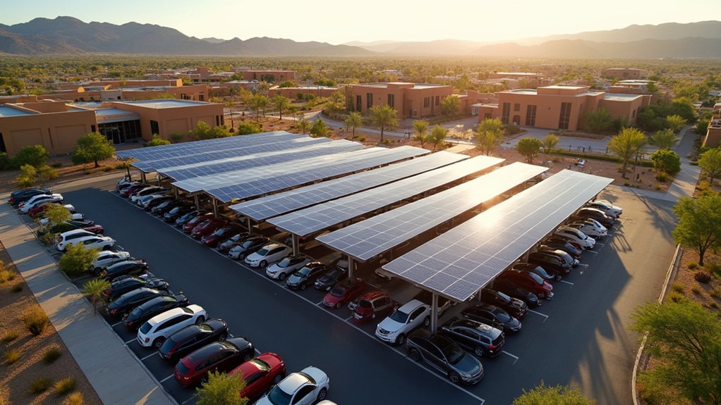 solar canopies reduce costs