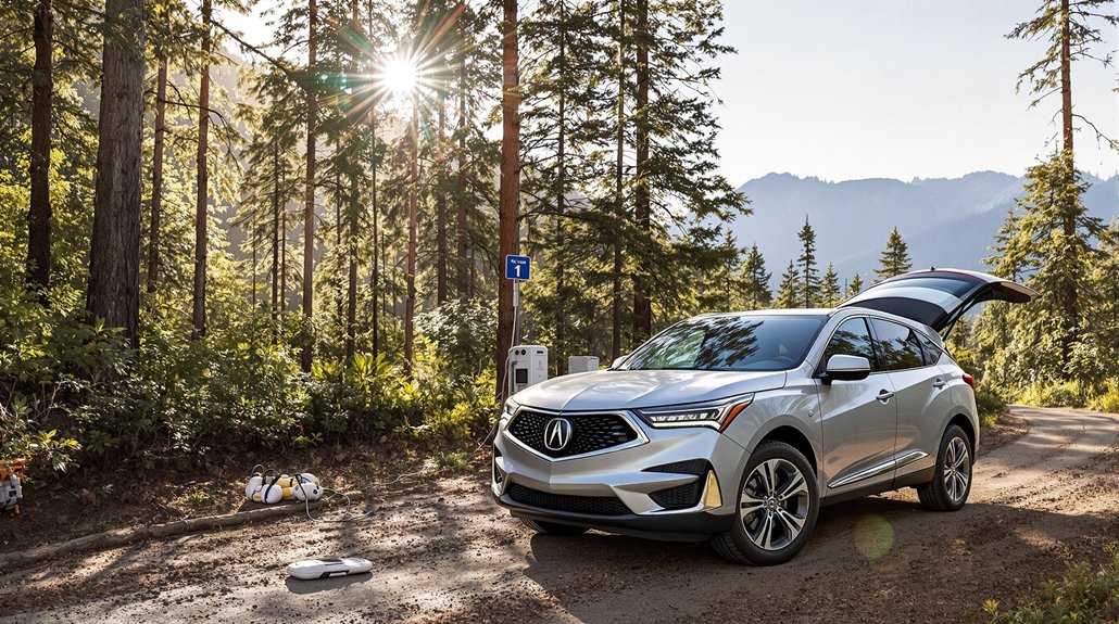 acura donates electric suvs