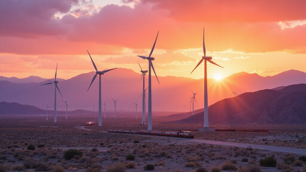 wind turbines transform palm springs
