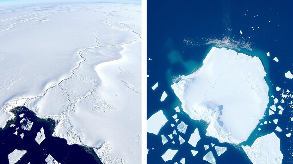 antarctic glacier rapid retreat