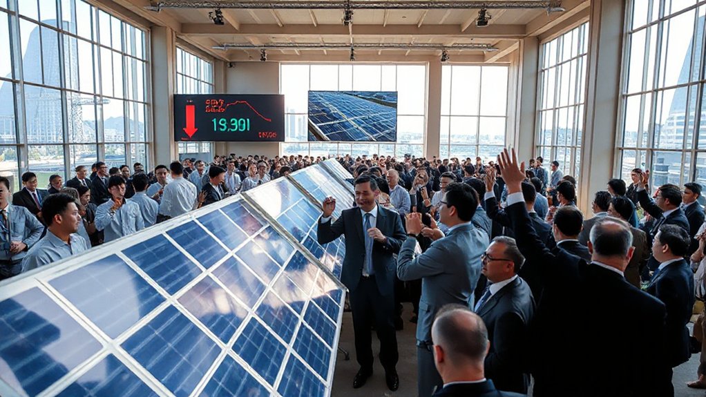 china s solar auction price cut