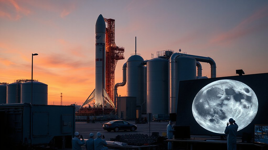 hydrogen deal supports moon mission
