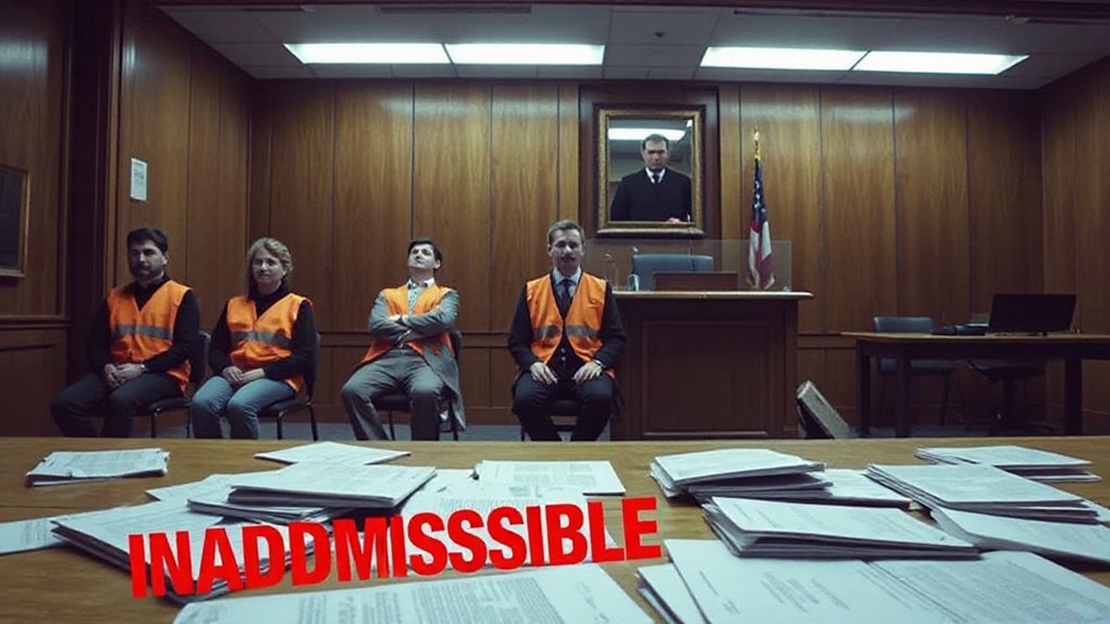 silenced trial climate activists