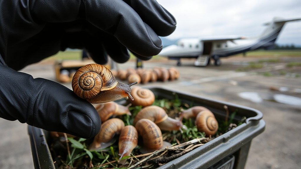 snails rescue mission extinction