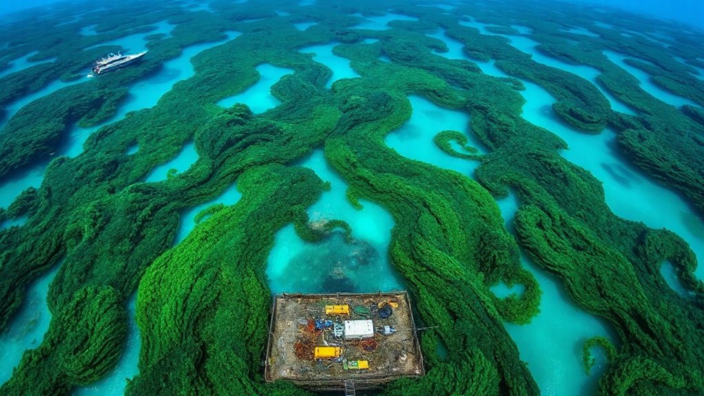 seaweed farms enhance carbon sequestration