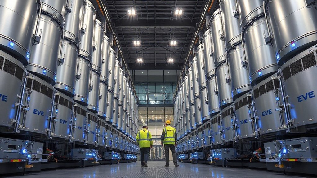 massive battery powers airport